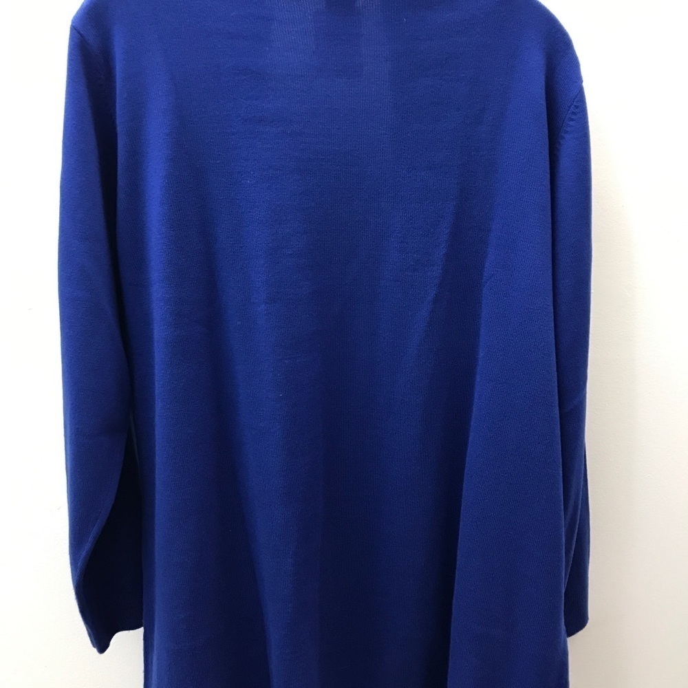 Drapers Studio Cobalt Blue Ruffled Cardigan - Picture 2 of 2